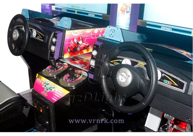 2 players 32 Inch LCD Racing Car Machine