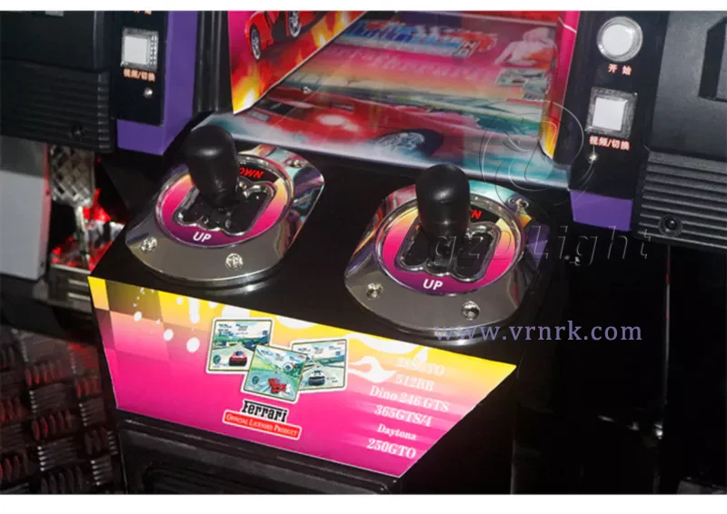 2 players 32 Inch LCD Racing Car Machine